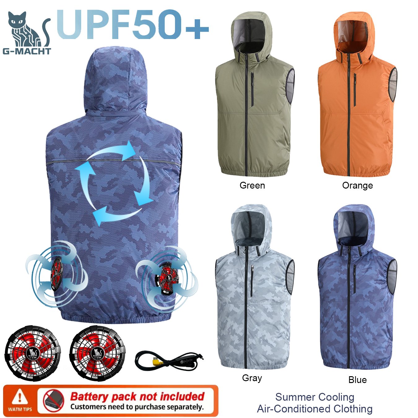 Outdoor Sport Jacket Women'S - Summer Sport 12V/5V Fan Air Condition