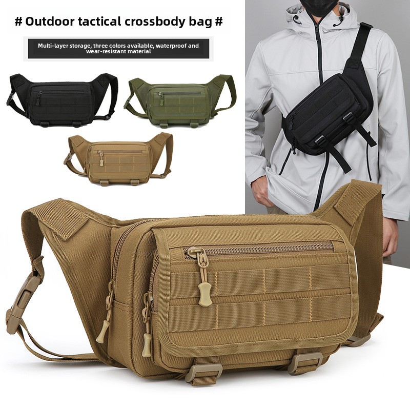 Outdoor Sport Bag - Men's Tactical Fanny Pack Nylon Waist
