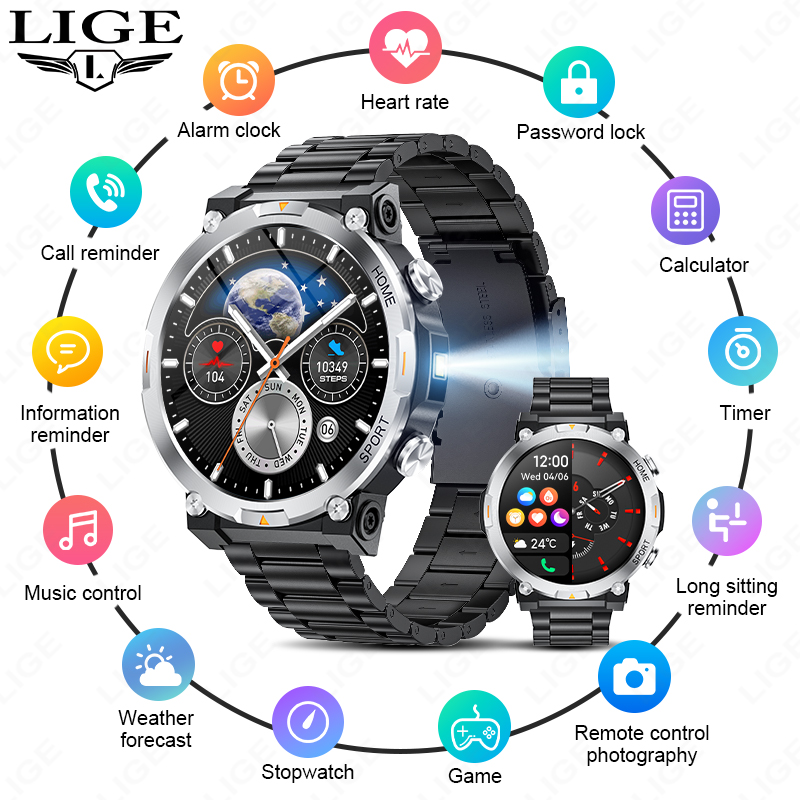 Outdoor Sport Day - New Outdoor Sports Smart Watch Men's