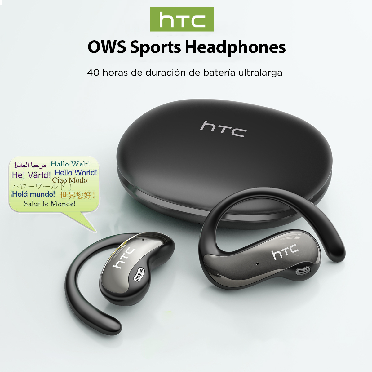 Outdoor Sport Bar - HTC NE19 Bluetooth Earphones AI OWS