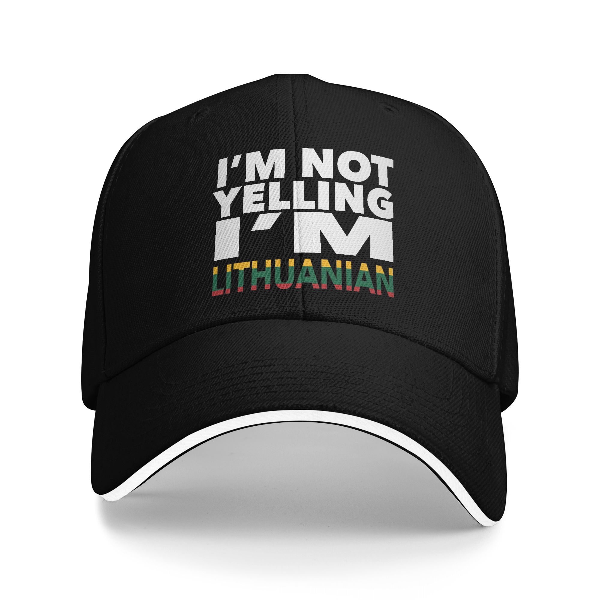 Lithuanian I'm Not Yelling I'm - đánh giá và giá Outdoor Sport Hat Classic