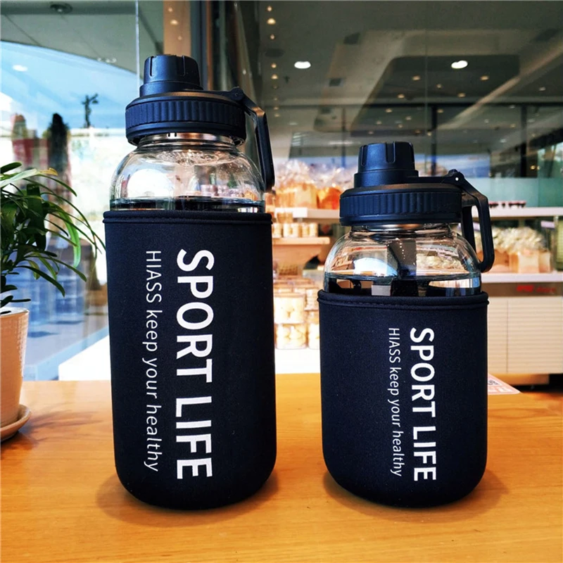 700/1000ml Portable Sport Glas - đánh giá và giá Outdoor Sport Glass Water Bottle