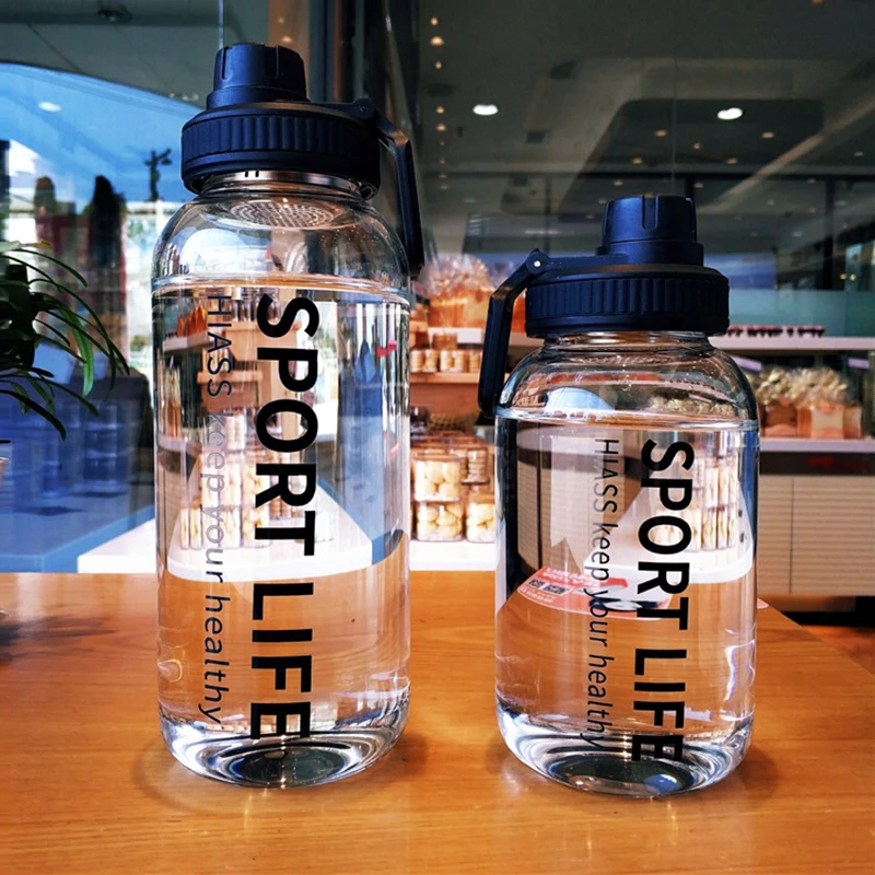 700/1000ml Portable Sport Glas - đánh giá và giá Outdoor Sport Glass Water Bottle