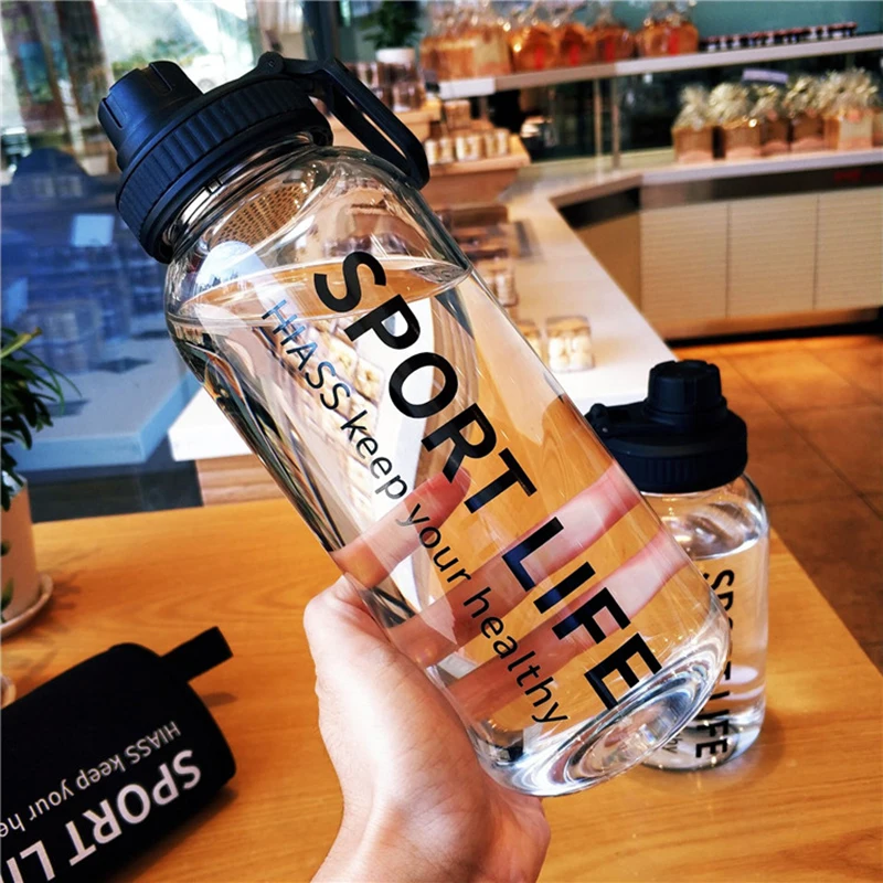 700/1000ml Portable Sport Glas - đánh giá và giá Outdoor Sport Glass Water Bottle