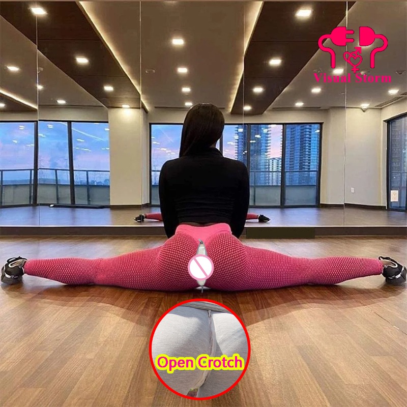Woman Sexy Open Crotch Legging - đánh giá và giá Outdoor Sport Leggings