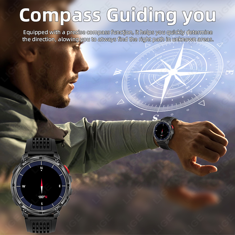 1100mAh Battery Smart Watch Co - đánh giá và giá Outdoor Sport Day