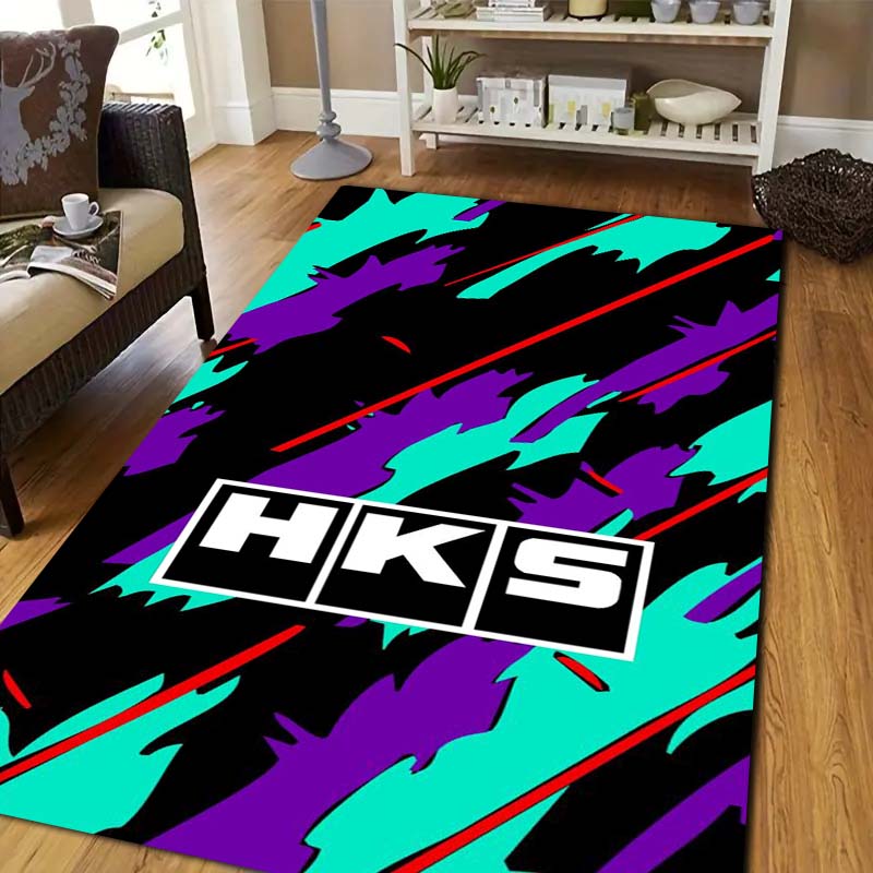 3D Racing H-HKS Print Area Rug - đánh giá và giá Outdoor Sport Area