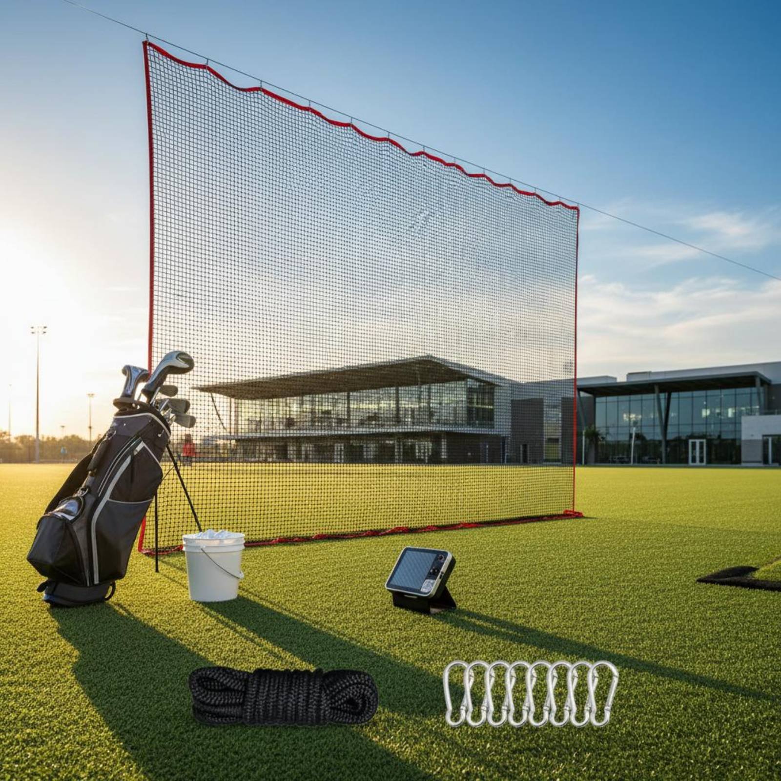 Golf Practice Net Soft Mesh Go - đánh giá và giá Outdoor Sports Net