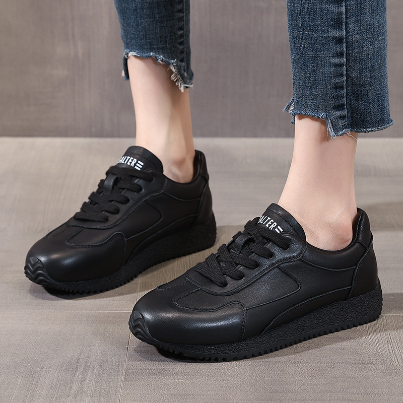 New Women Genuine Leather Casu - đánh giá và giá Outdoor Sport With Sticks