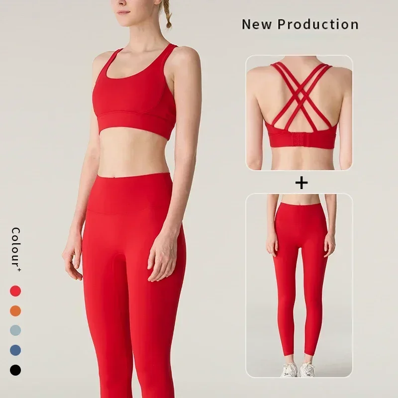 Women's 2 Piece Yoga Set Sexy  - đánh giá và giá Outdoor Sport Leggings