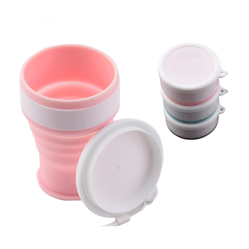 200Ml Silicon Gấp Gọn Kính Cắm - đánh giá và giá Outdoor Sport Glass Water Bottle