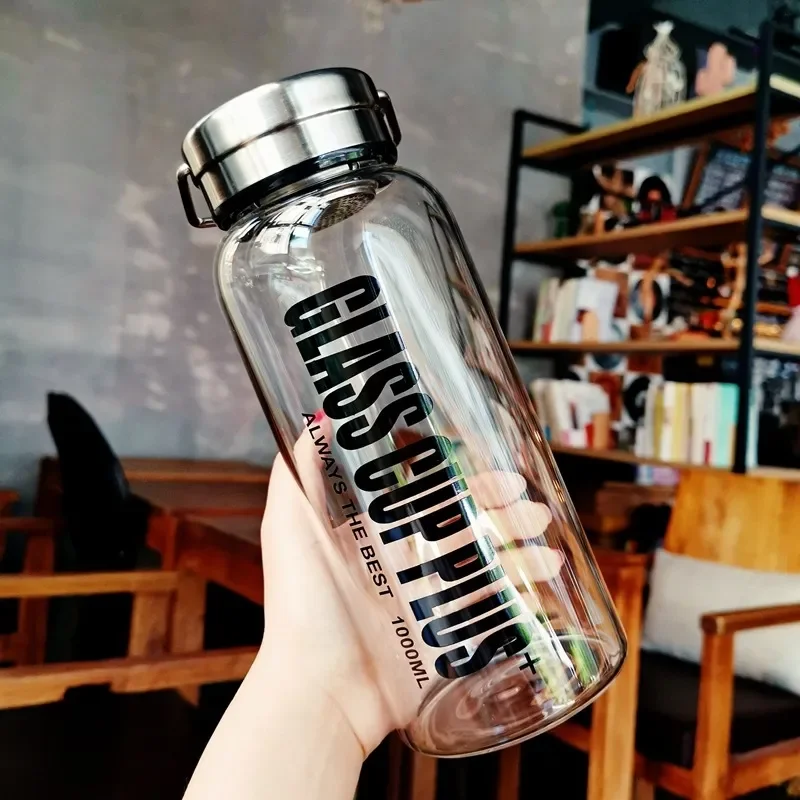 2L Glass Water Bottle with Str - đánh giá và giá Outdoor Sport Glass Water Bottle