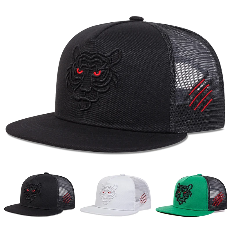 Unisex Tiger Embroidery Hip-ho - đánh giá và giá Outdoor Sports Net
