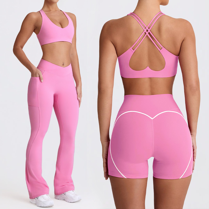 Naked Feel Quick-Dry Yoga Set  - đánh giá và giá Outdoor Sport Leggings