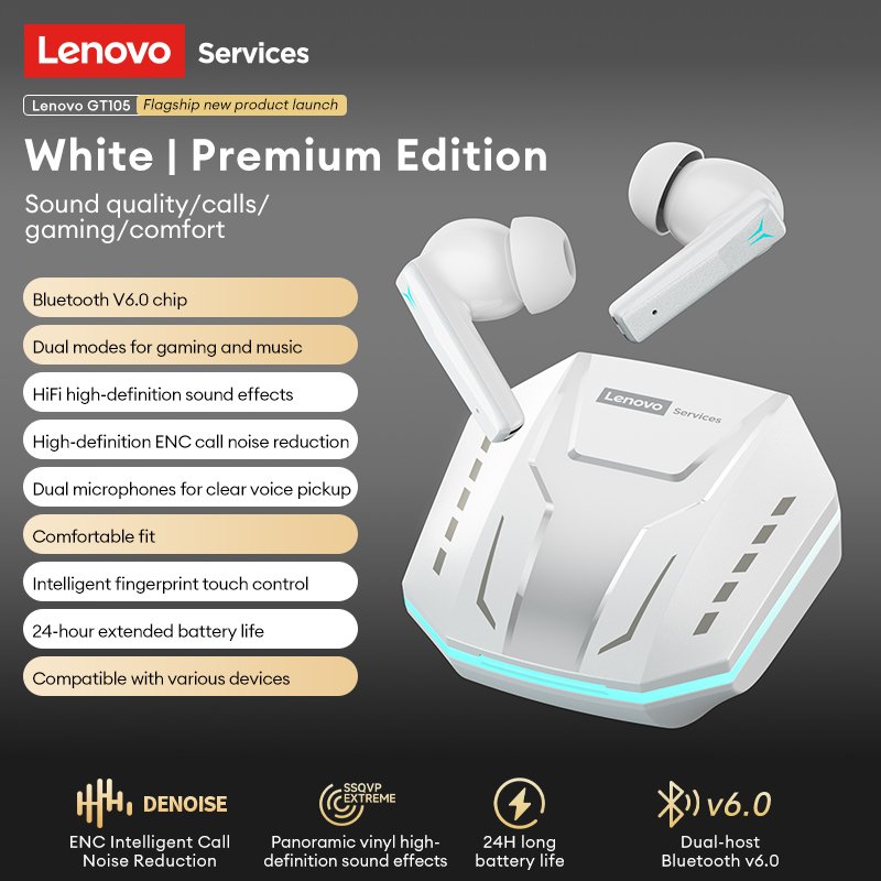 Lenovo GT105 Fones De Ouvido D - đánh giá và giá Outdoor Sport Doo