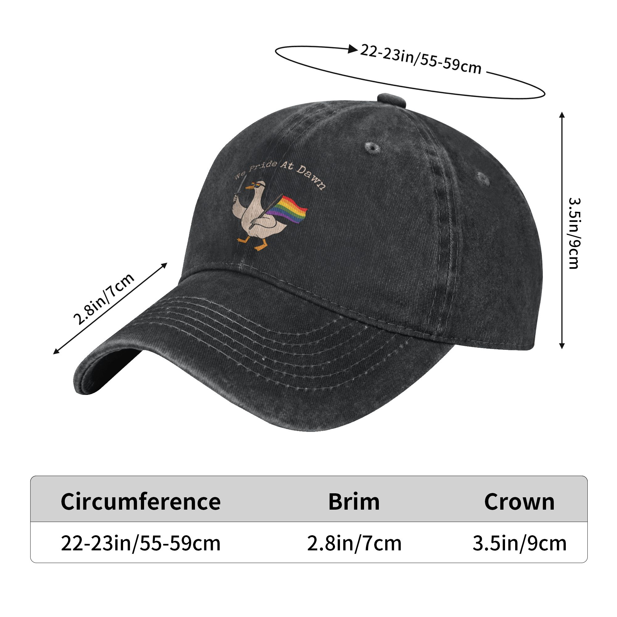 Washed Baseball Cap We Pride A - đánh giá và giá Outdoor Sport Hat Classic