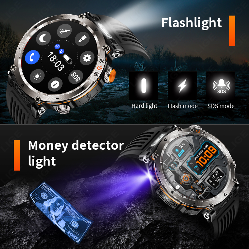 LIGE New Outdoor Men‘s Smart W - đánh giá và giá Outdoor Sport Day